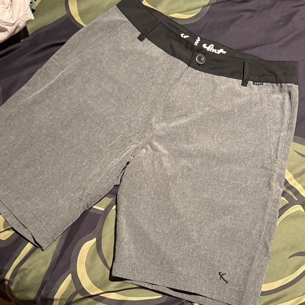 Lost Men's Gray Shorts